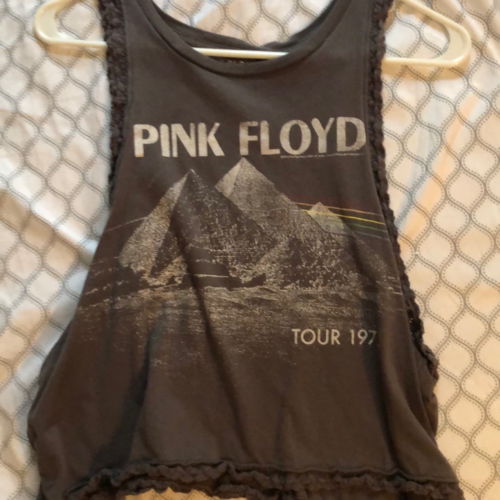 Pink Floyd crop top